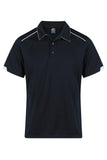 Back view of  CURRUMBIN MENS POLOS - W1320 -  sold by Kings Workwear www.kingsworkwear.com.au