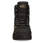 Oliver - 150mm Black Lace Up Met Boot -  55346