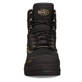 Oliver - 150mm Black Lace Up Met Boot -  55346