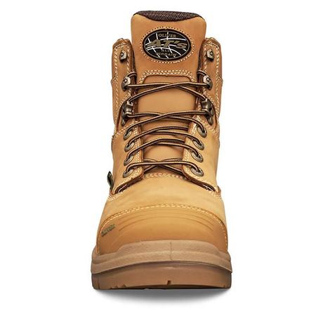 Oliver - 150mm Wheat Lace Up Met Boot - 55336