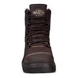 Oliver - 150mm Brown Lace-up Boot - 65490