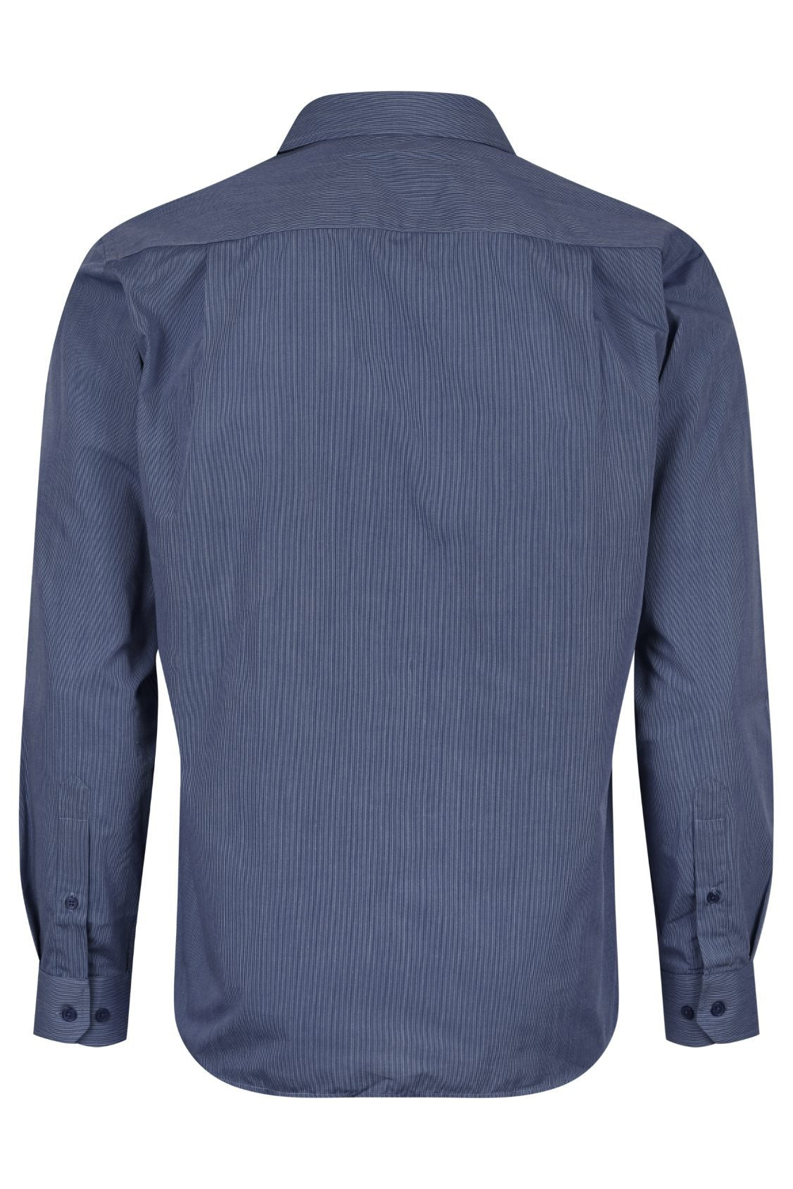 Back view of  BELAIR MENS SHIRT LONG SLEEVE - W1905L -  sold by Kings Workwear www.kingsworkwear.com.au