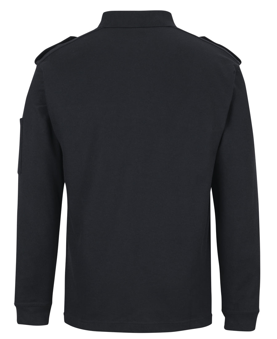 Jb's L/s 250 Epaulette Polo - 210EL