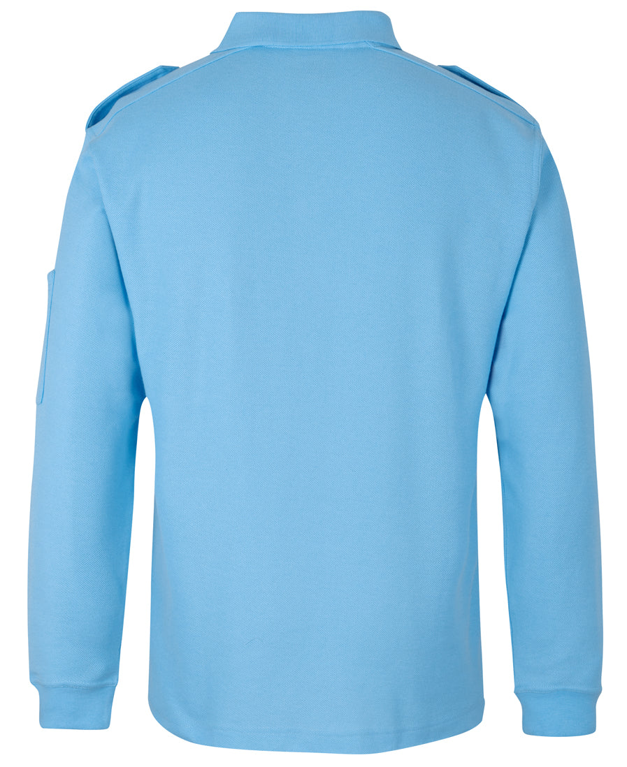 Jb's L/s 250 Epaulette Polo - 210EL