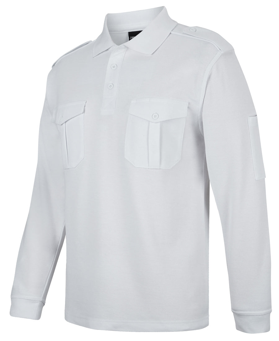 Jb's L/s 250 Epaulette Polo - 210EL