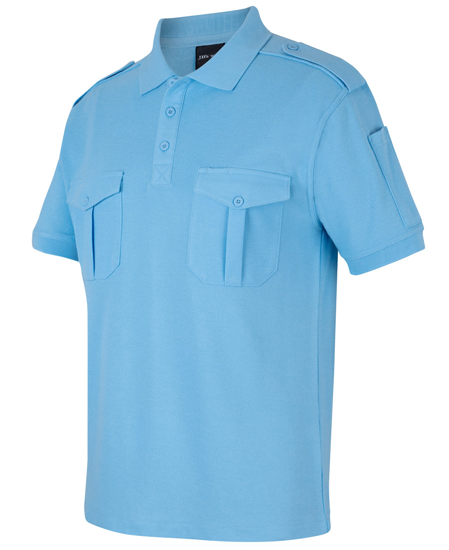 Jb's S/s 250 Epaulette Polo - 210ES