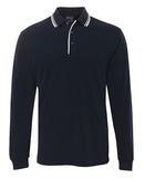 JB's L/s Contrast Polo - 210XC