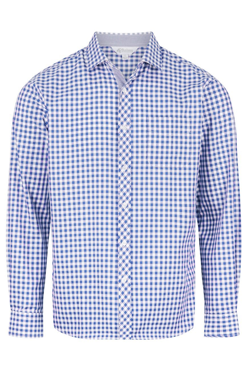 BRIGHTON MENS SHIRT LONG SLEEVE - W1909L - AUSSIE PACIFIC