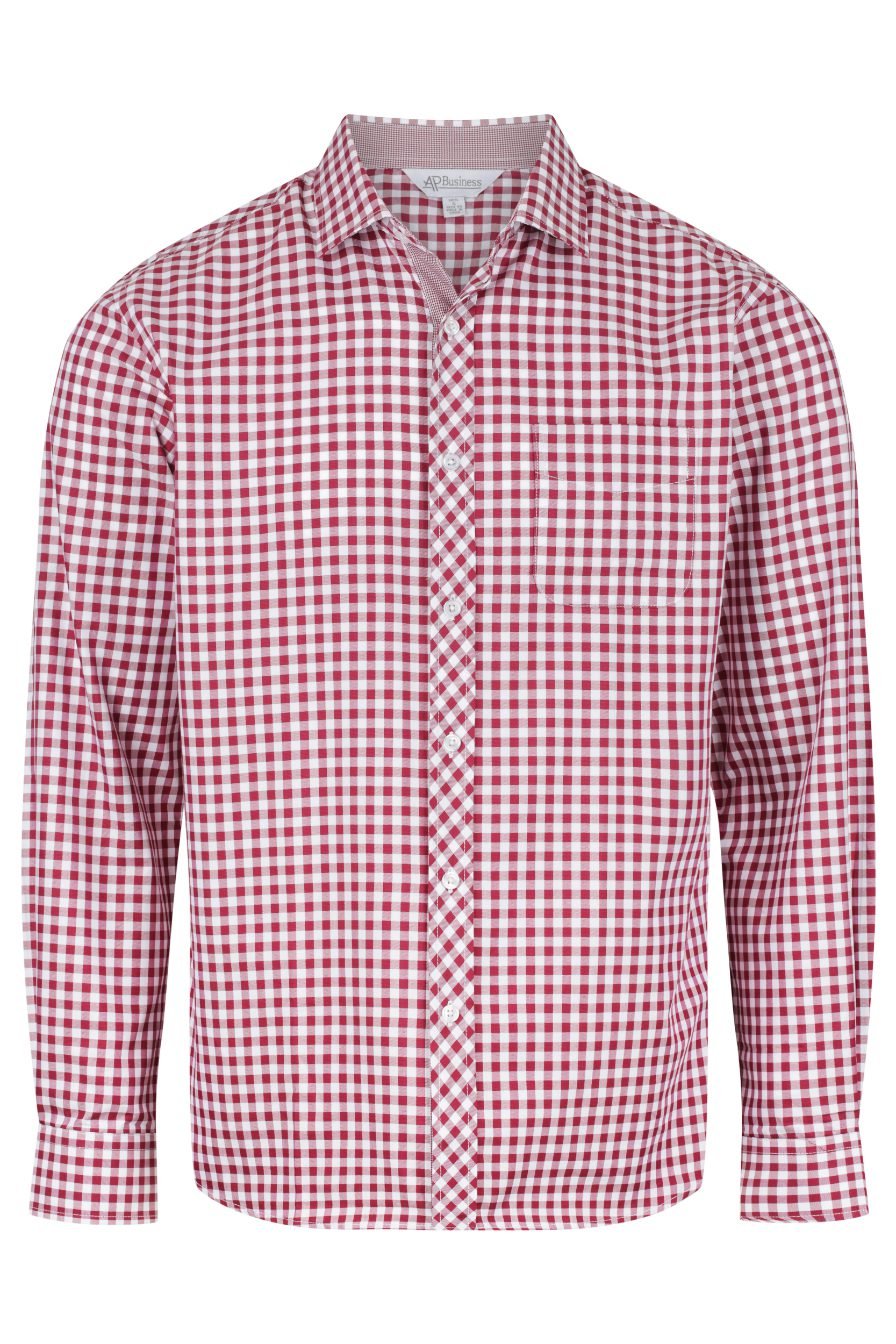 BRIGHTON MENS SHIRT LONG SLEEVE - W1909L - AUSSIE PACIFIC