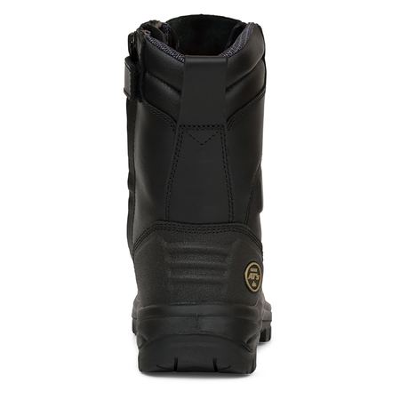 Oliver - 200mm Hi Leg Black Zip Sided Boot -  55380