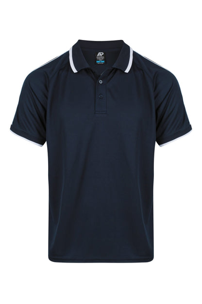 DOUBLE BAY MENS POLOS - W1322- AUSSIE PACIFIC