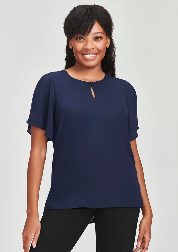Womens Vienna Short Sleeve Blouse - RB261LS - Biz Corporate