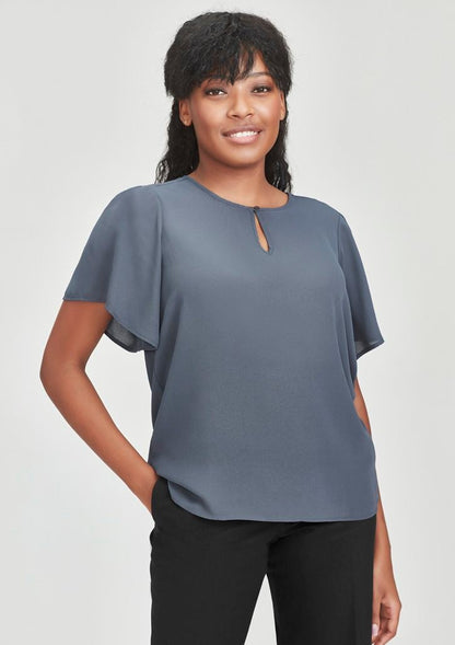 Womens Vienna Short Sleeve Blouse - RB261LS - Biz Corporate