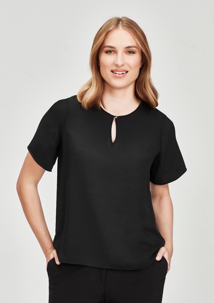 Womens Vienna Short Sleeve Blouse - RB261LS - Biz Corporate