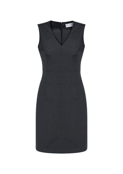 Womens Cool Stretch Sleeveless V-Neck Dress - 30121 - Biz Corporates