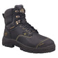 Oliver - 150mm Black Lace Up Met Boot -  55346