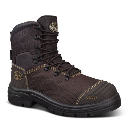 Oliver - 150mm Brown Lace-up Boot - 65490