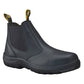 Oliver - Black Elastic Sided Boot -34620
