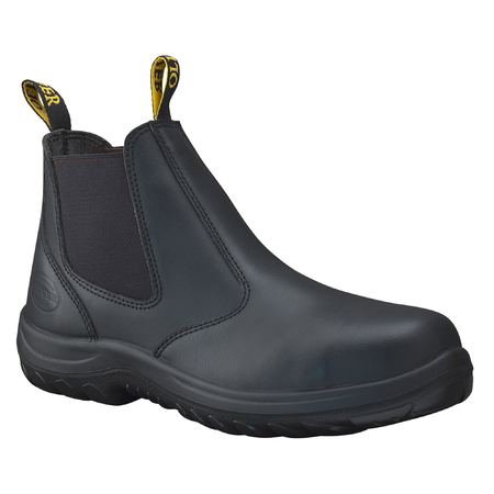 Oliver - Black Elastic Sided Boot -34620