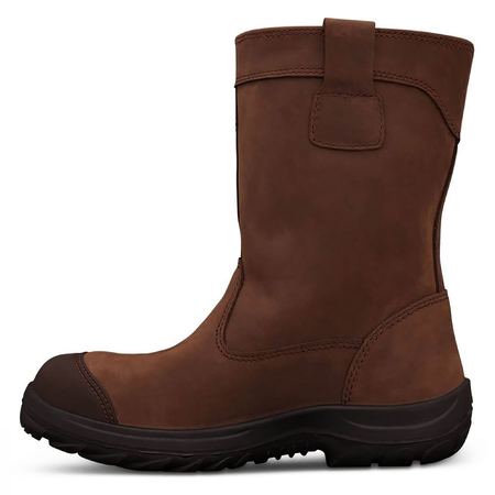 Oliver - 250mm Brown Pull On Riggers Boot - 34692