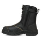 Oliver - 200mm Hi Leg Black Zip Sided Boot -  55380