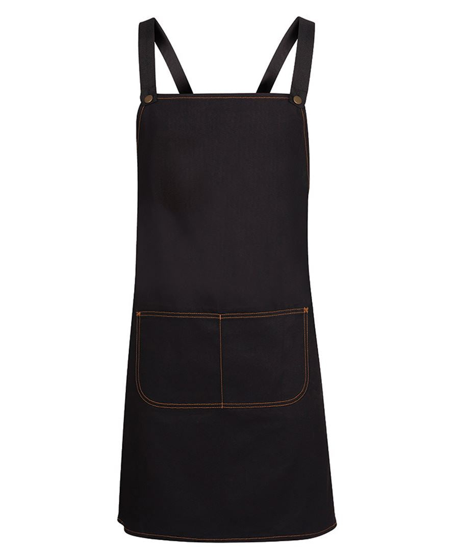 JB's Cross Back Denim Apron (without Straps) - 5ACBD
