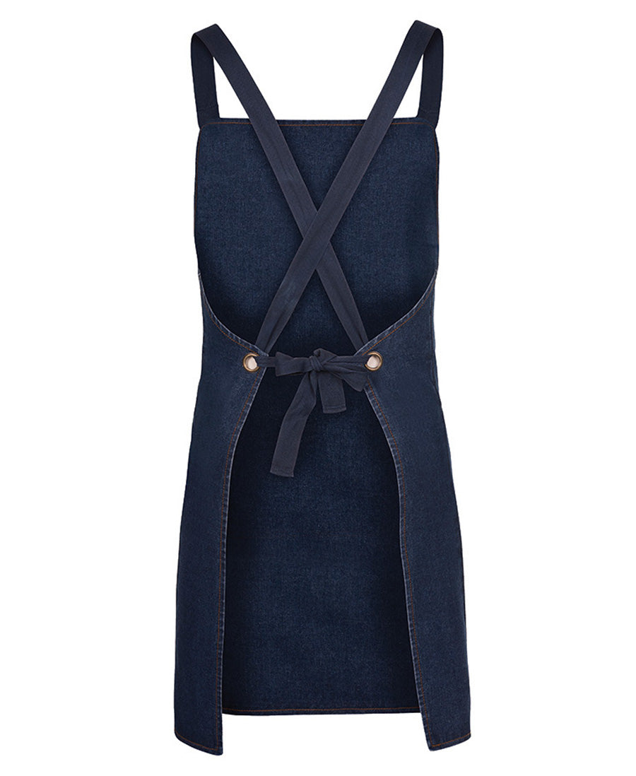 JB's Cross Back Denim Apron (without Straps) - 5ACBD