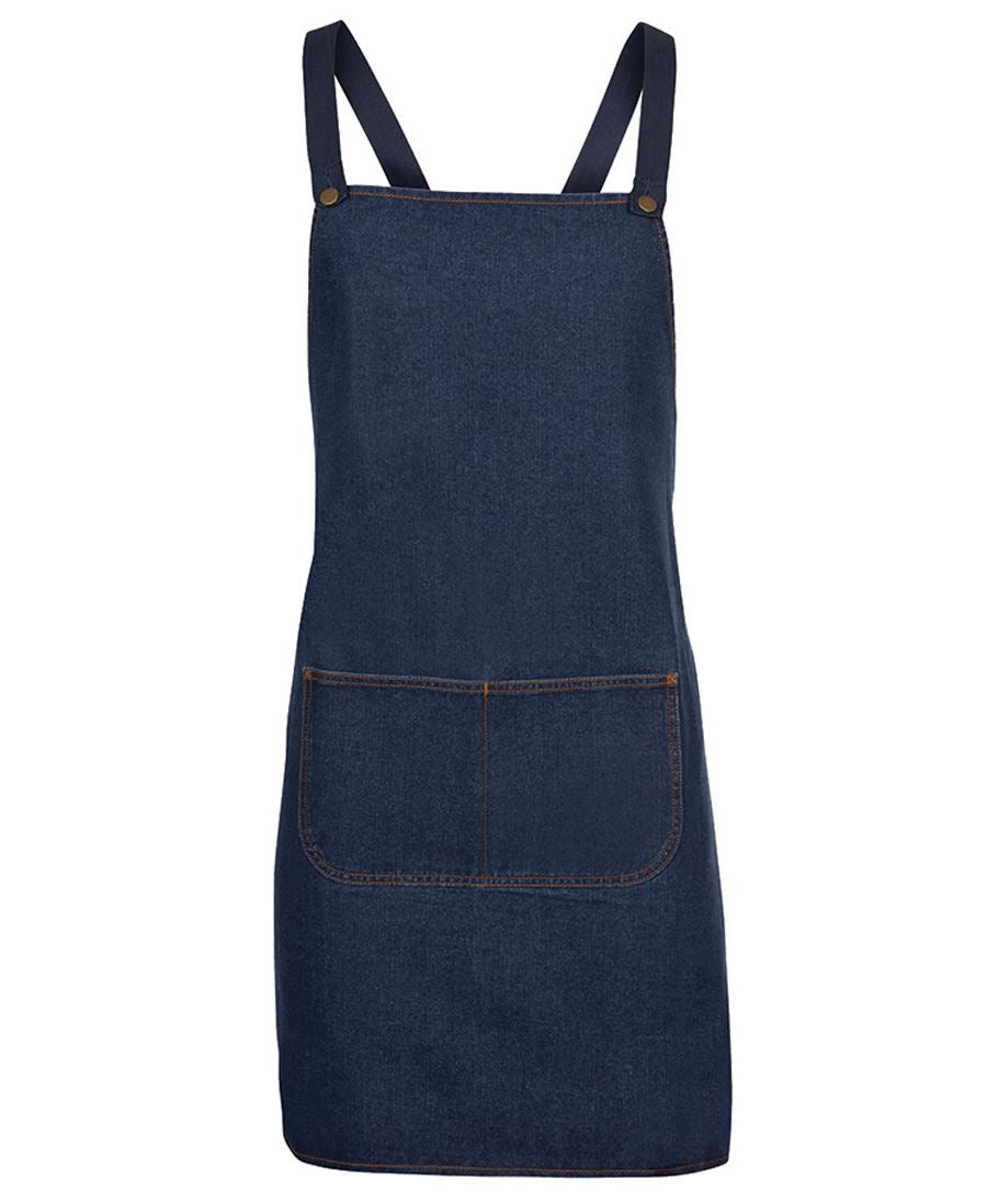 JB's Cross Back Denim Apron (without Straps) - 5ACBD