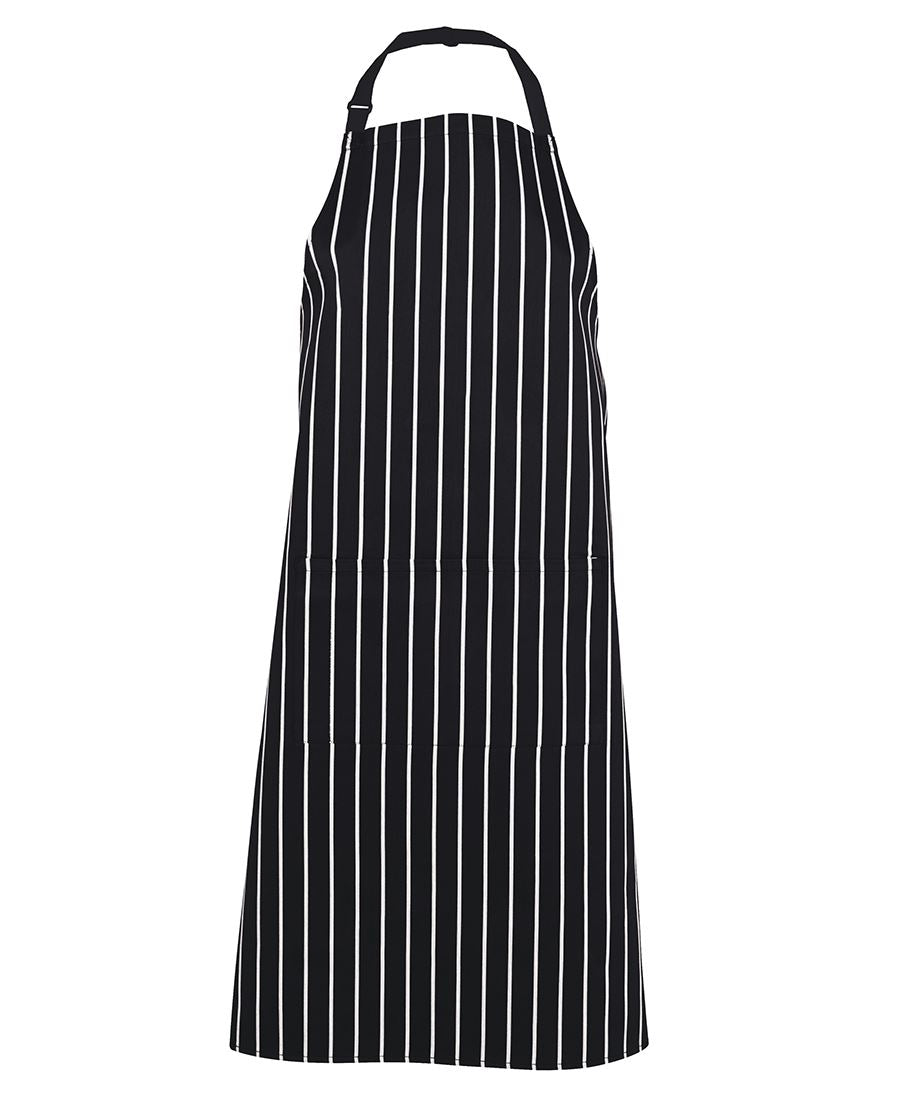 JB's Bib Striped Apron With Pocket - 5BS