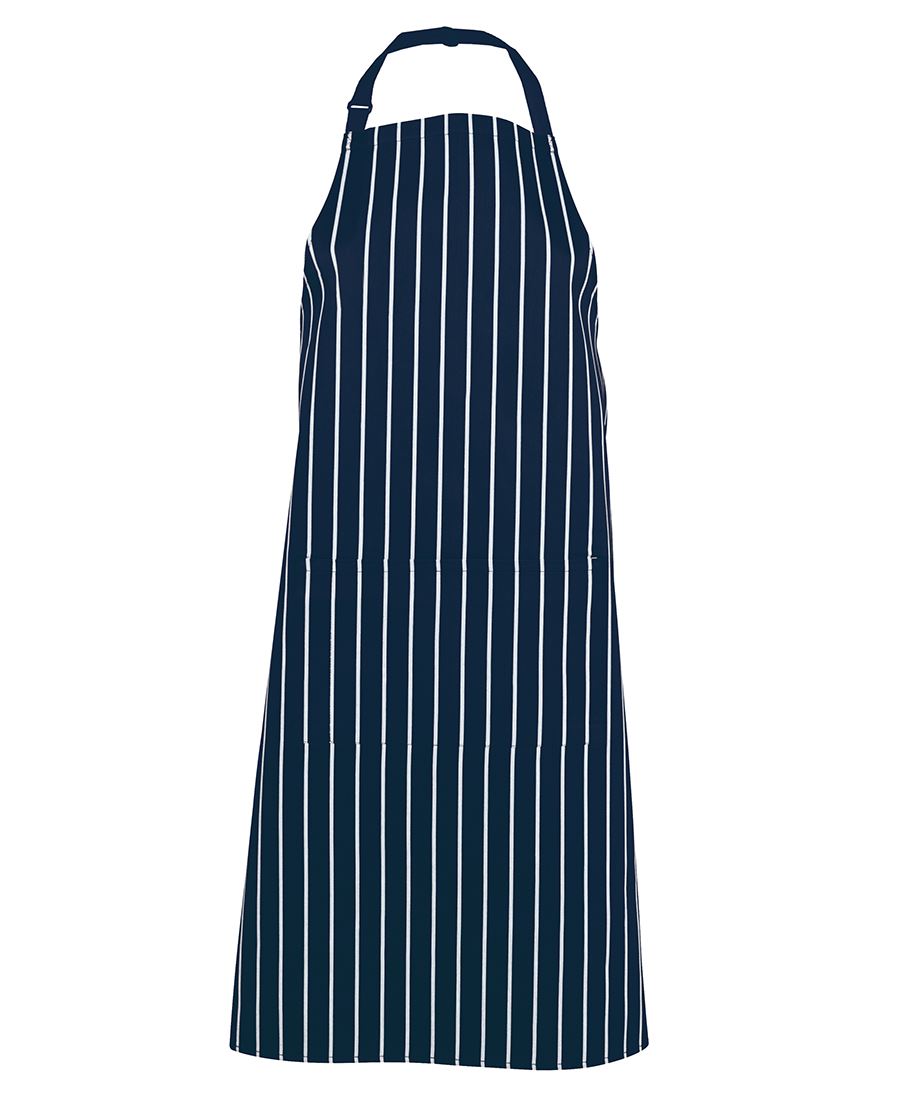 JB's Bib Striped Apron With Pocket - 5BS