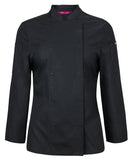 JB's Ladies L/s Snap Button Chef Jacket - 5CJL1
