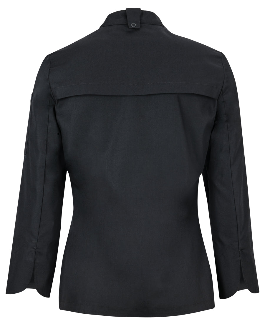 JB's Ladies L/s Snap Button Chef Jacket - 5CJL1