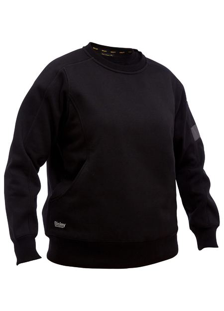 BK6723 - Work Fleece Crew Neck Jumper - Bisley