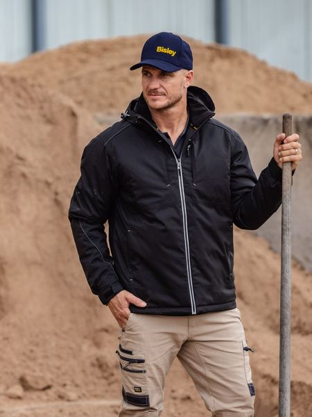 BJ6743 - Heated Jacket with Hood - Bisley