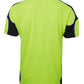 JB's Hi Vis S/S Arm Panel Polo - 6AP4S