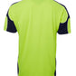 JB's Hi Vis S/S Arm Panel Polo - 6AP4S