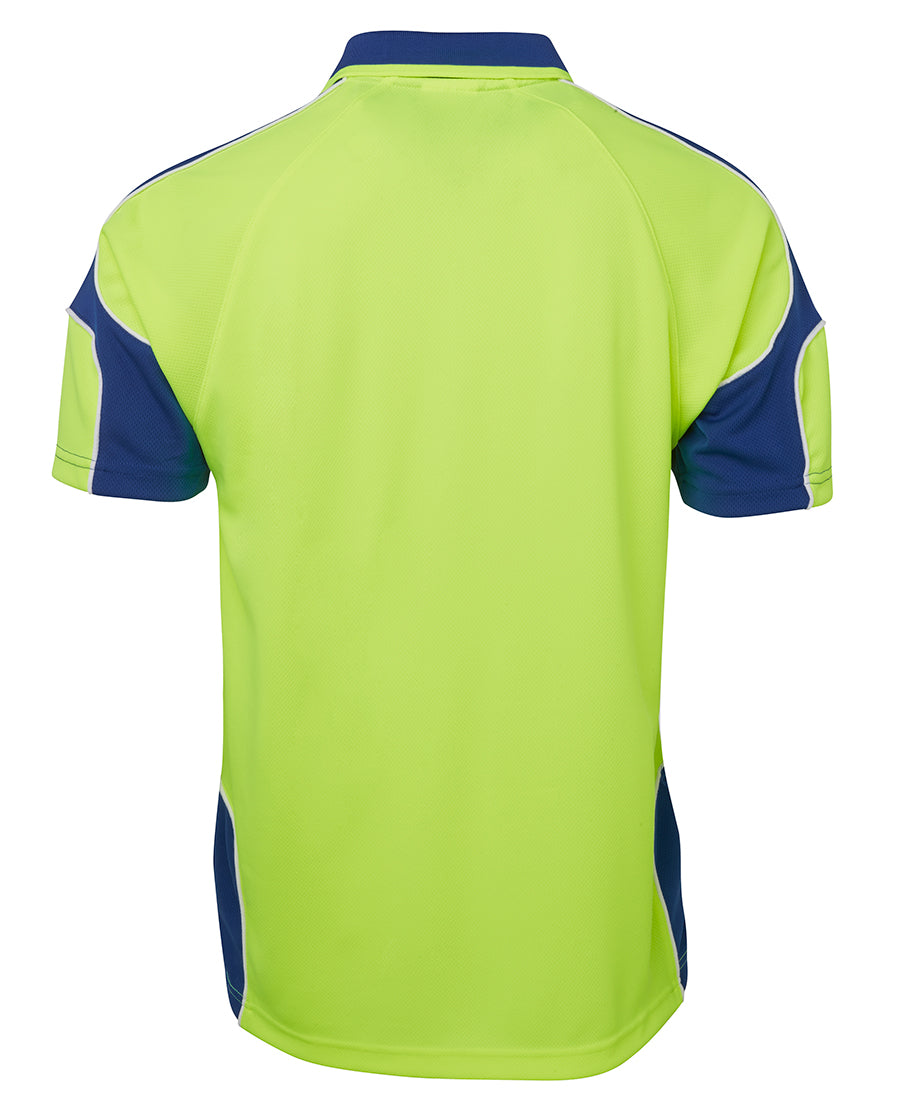JB's Hi Vis S/S Arm Panel Polo - 6AP4S