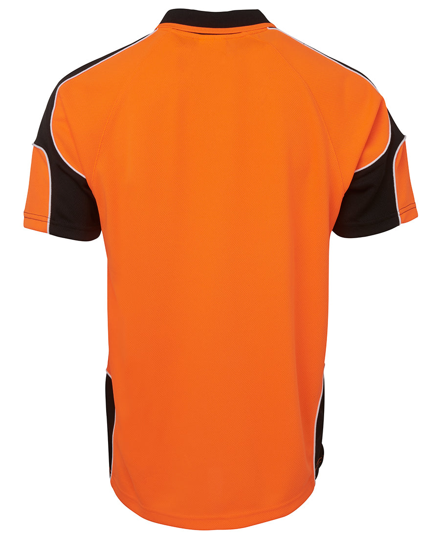 JB's Hi Vis S/S Arm Panel Polo - 6AP4S
