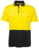 JB's Hi Vis S/S Cotton Polo - 6CPHV