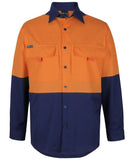 JB's Hi Vis Ripstop L/S Fishing Shirt - Jb's Hi Vis Ripstop L/S Fishing Shirt - 6HNRL