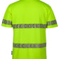 JB's Hi Vis S/S Segmented Tape Polo - 6HSST
