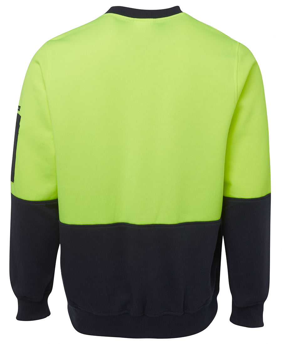 JB's Hi Vis Fleecy Crew - 6HVCN