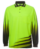 JB's Hi Vis L/S Rippa Sub Polo - 6HVRL