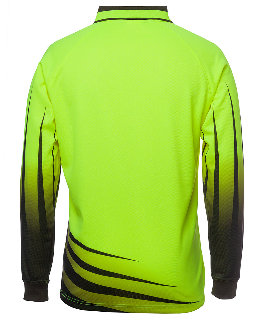 JB's Hi Vis L/S Rippa Sub Polo - 6HVRL