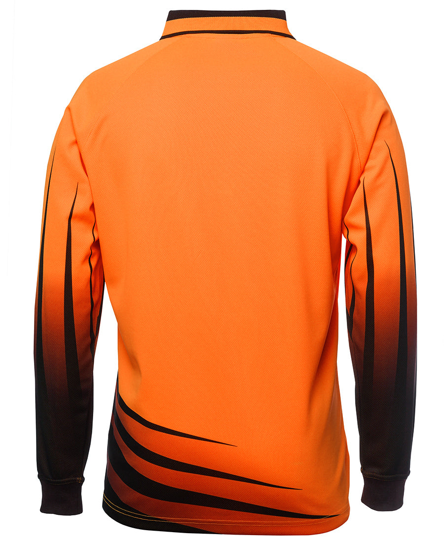 JB's Hi Vis L/S Rippa Sub Polo - 6HVRL