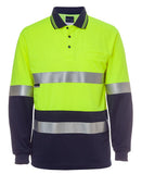 JB's Hi Vis L/s (D+N) Traditional Polo - 6HVSL