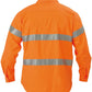 Bisley BT6482 HiVis 3M Reflective Tape Mens Drill L/S Shirt
