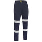 Bisley BPLC6008T Womens Taped Stretch Cotton Drill Cargo Pants