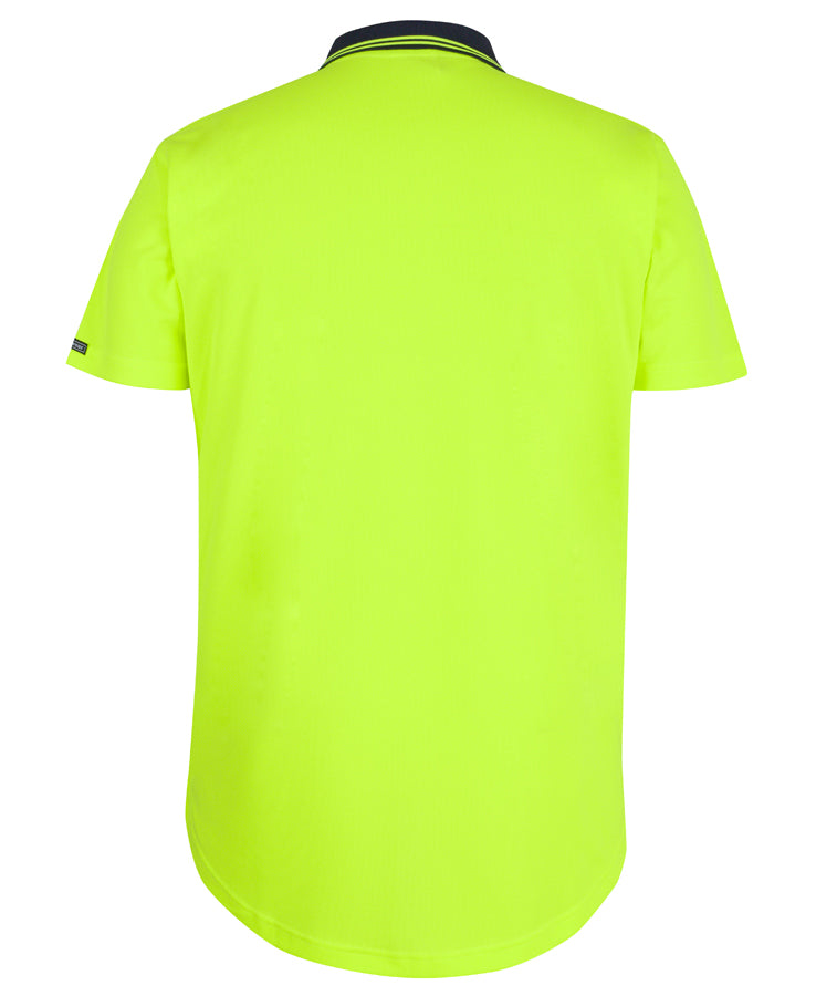 6HDS - JB's Hi Vis S/S Drop Tail Polo - JB's Wear
