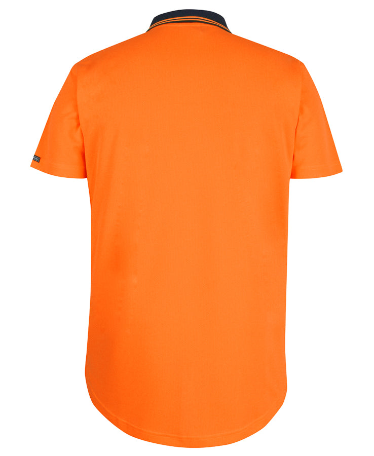 6HDS - JB's Hi Vis S/S Drop Tail Polo - JB's Wear